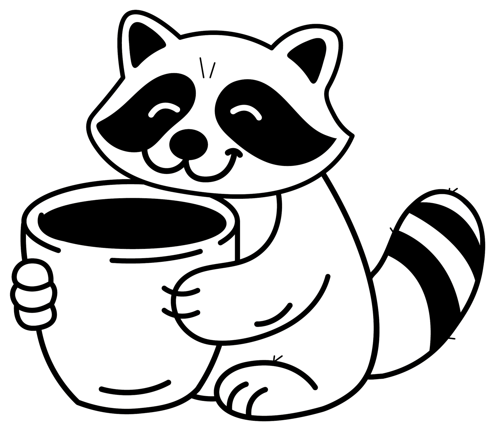 Moro raccoon brand mark